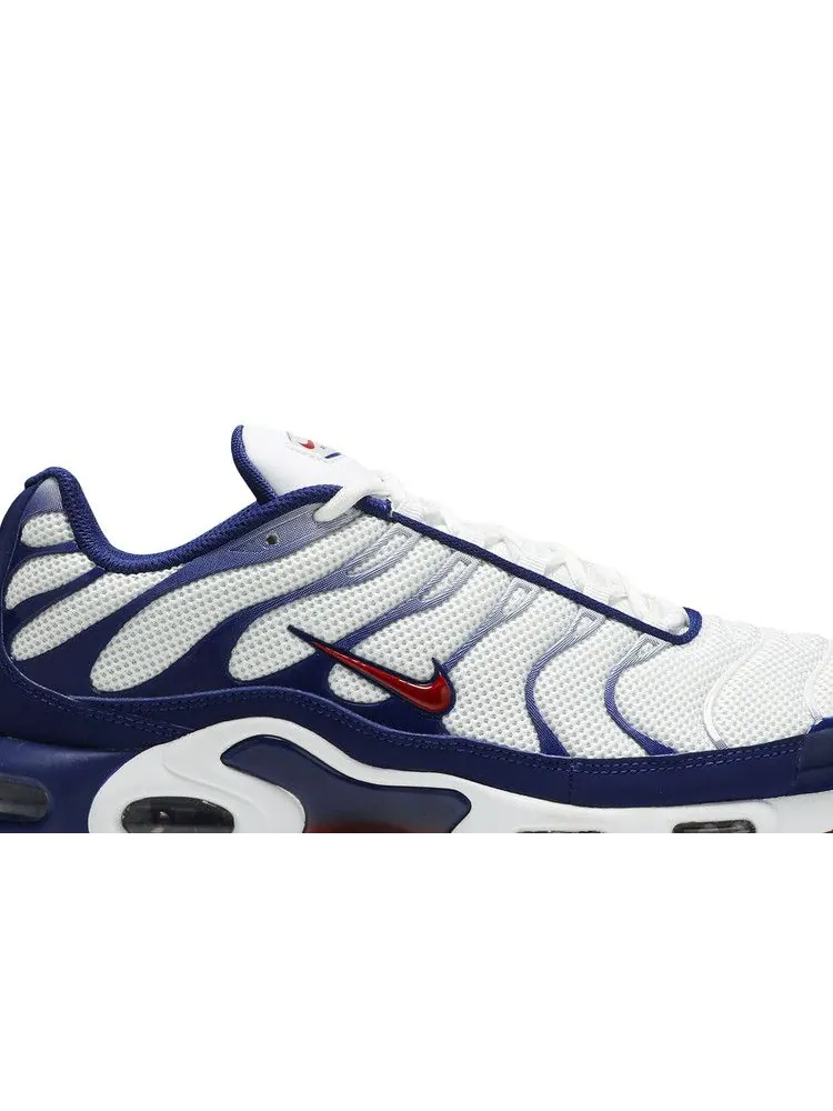 Кроссовки Nike Air Max Plus 'Red White Blue' — изображение 3 из 9, синий