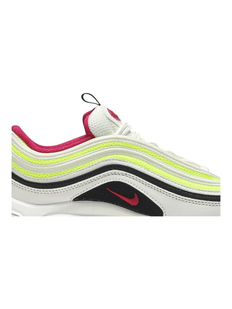 Кроссовки Nike Air Max 97 GS 'White Rush Pink Volt' — изображение 2 из 4, белый