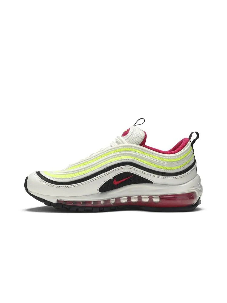 Кроссовки Nike Air Max 97 GS 'White Rush Pink Volt' — изображение 3 из 4, белый
