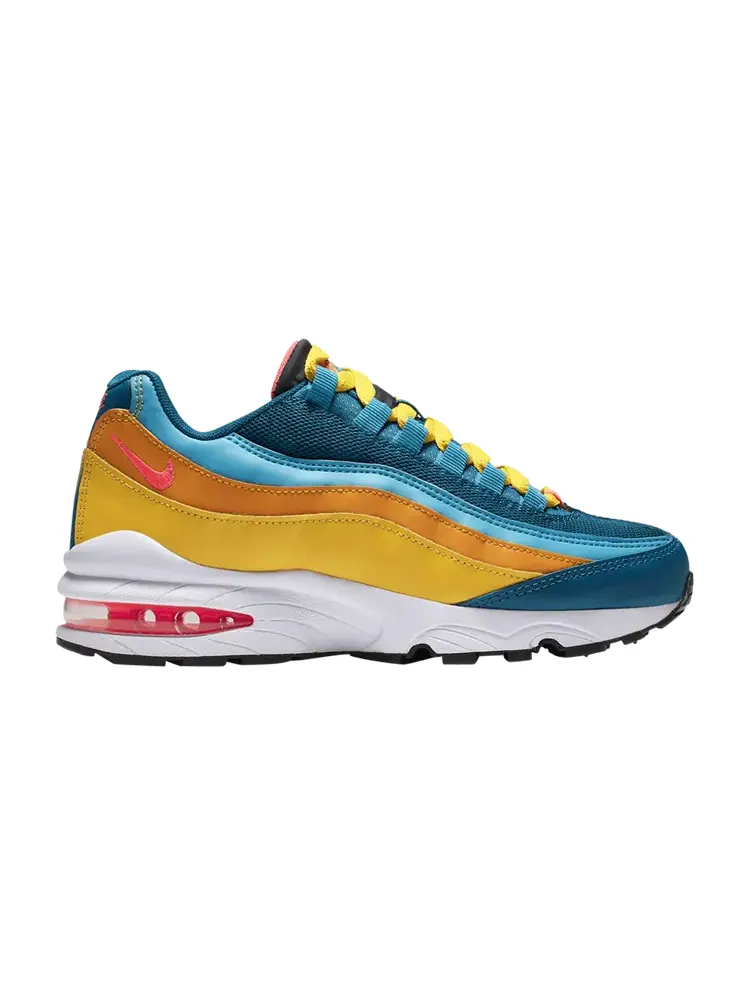 Кроссовки Nike Air Max 95 GS 'Flash Crimson Lagoon' — изображение 1 из 1, мульти