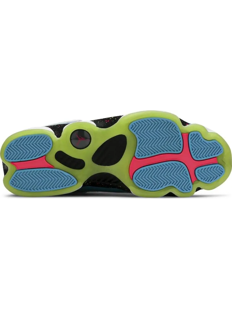 Кроссовки Jordan 6 Rings Blue Fury Cyber Pink — изображение 4 из 8, белый