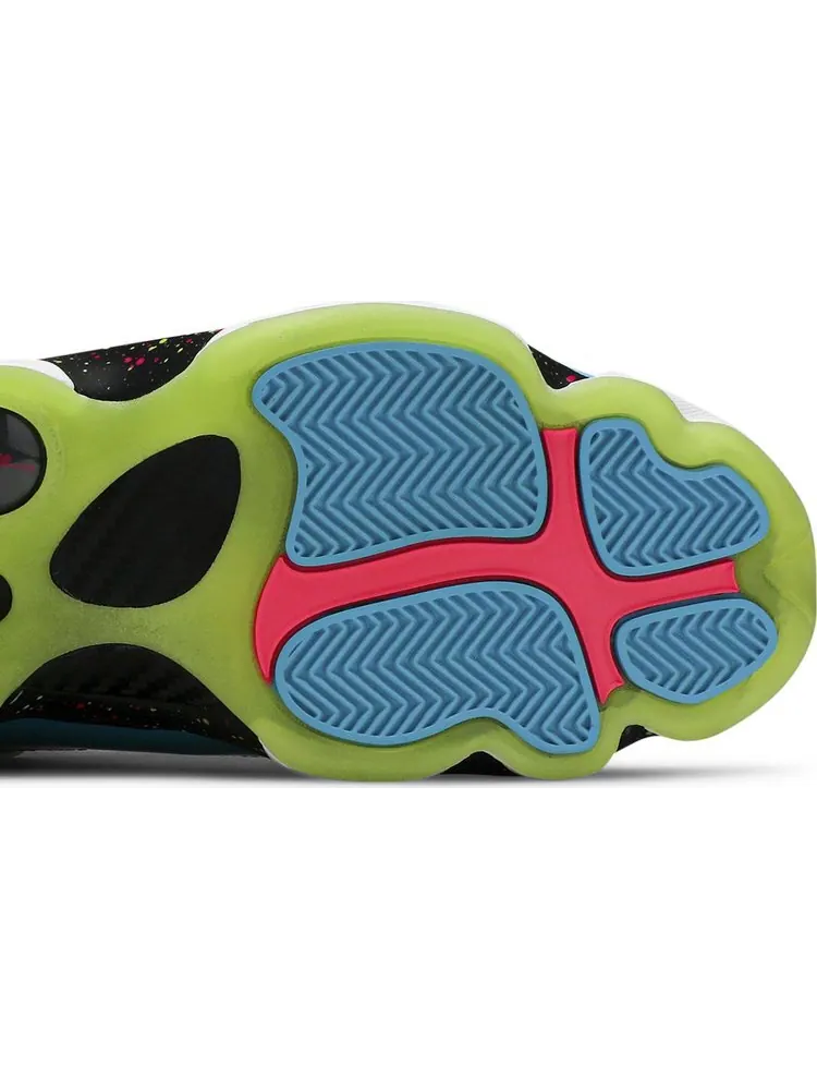 Кроссовки Jordan 6 Rings Blue Fury Cyber Pink — изображение 5 из 8, белый