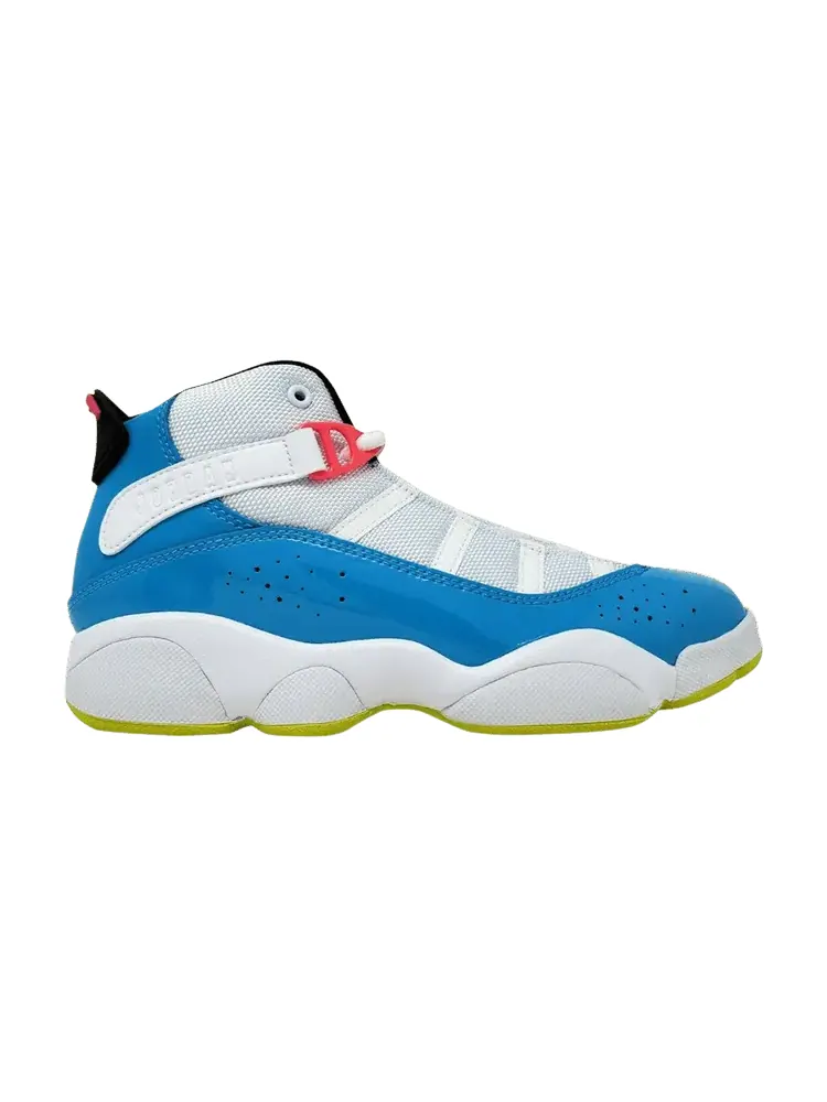 Кроссовки Air Jordan Jordan 6 Rings PS 'White Light Blue Fury' — изображение 1 из 1, белый/светлый синий
