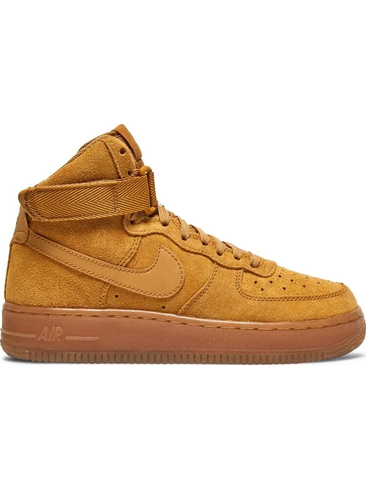 Кроссовки Nike Air Force 1 High LV8 3 GS 'Wheat' — изображение 1 из 8, коричневый