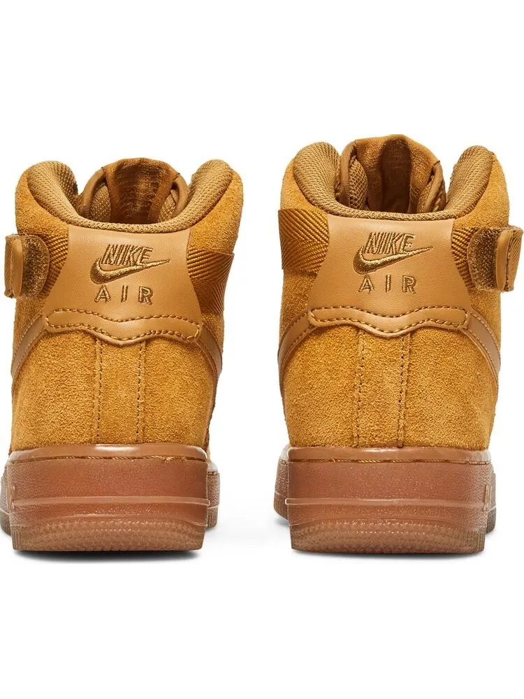 Кроссовки Nike Air Force 1 High LV8 3 GS 'Wheat' — изображение 6 из 8, коричневый