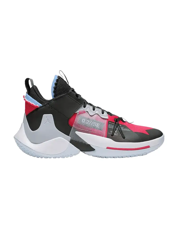 Кроссовки Air Jordan Jordan Why Not Zer0.2 SE GS 'Red Orbit Black' — изображение 1 из 1, красный/красный/черный