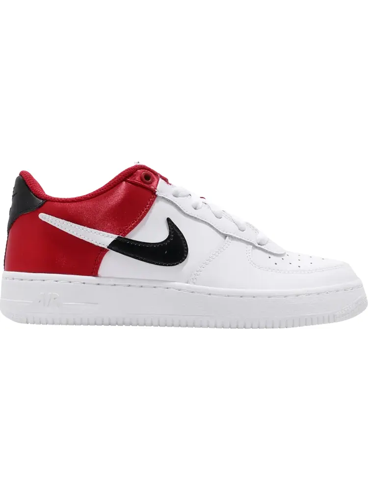 Кроссовки Nike Air Force 1 LV8 1 GS 'Red Satin' — изображение 1 из 1, белый