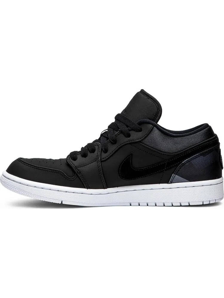Кроссовки Paris Saint-Germain x Air Jordan 1 Low — изображение 3 из 8, черный