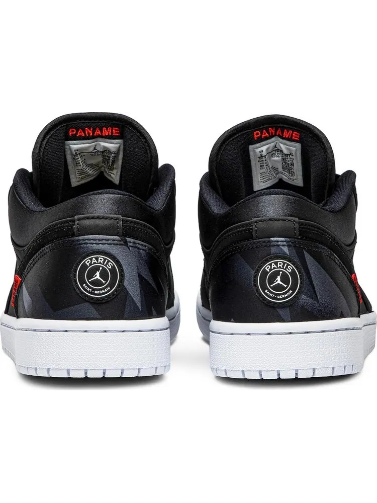 Кроссовки Paris Saint-Germain x Air Jordan 1 Low — изображение 6 из 8, черный