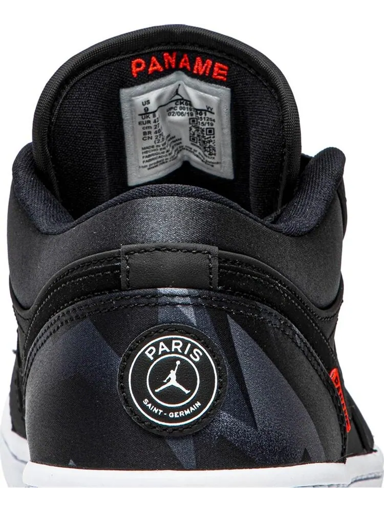 Кроссовки Paris Saint-Germain x Air Jordan 1 Low — изображение 7 из 8, черный