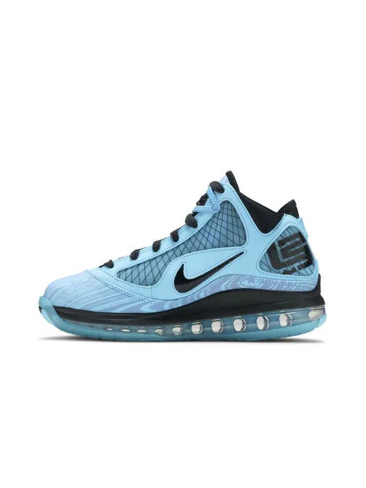 Кроссовки Nike Air Max LeBron 7 Retro GS QS 'All Star' 2020 — изображение 4 из 9, синий