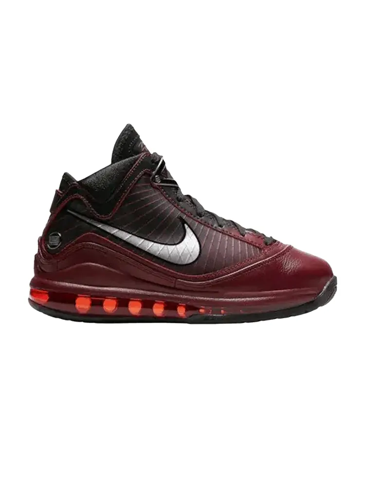 Кроссовки Nike Air Max LeBron 7 Retro GS 'Christmas' 2019 — изображение 1 из 1, красный