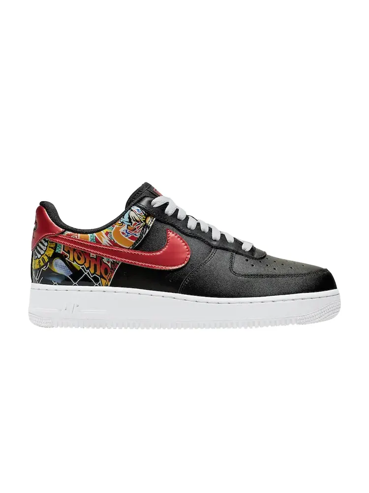 Кроссовки Nike AIr Force 1 Low '07 LV8 LE 'China Hoop Dreams' — изображение 1 из 1, черный