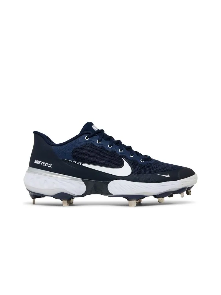 Кроссовки Alpha Huarache Elite 3 Low 'College Navy' — изображение 1 из 8, темно-синий