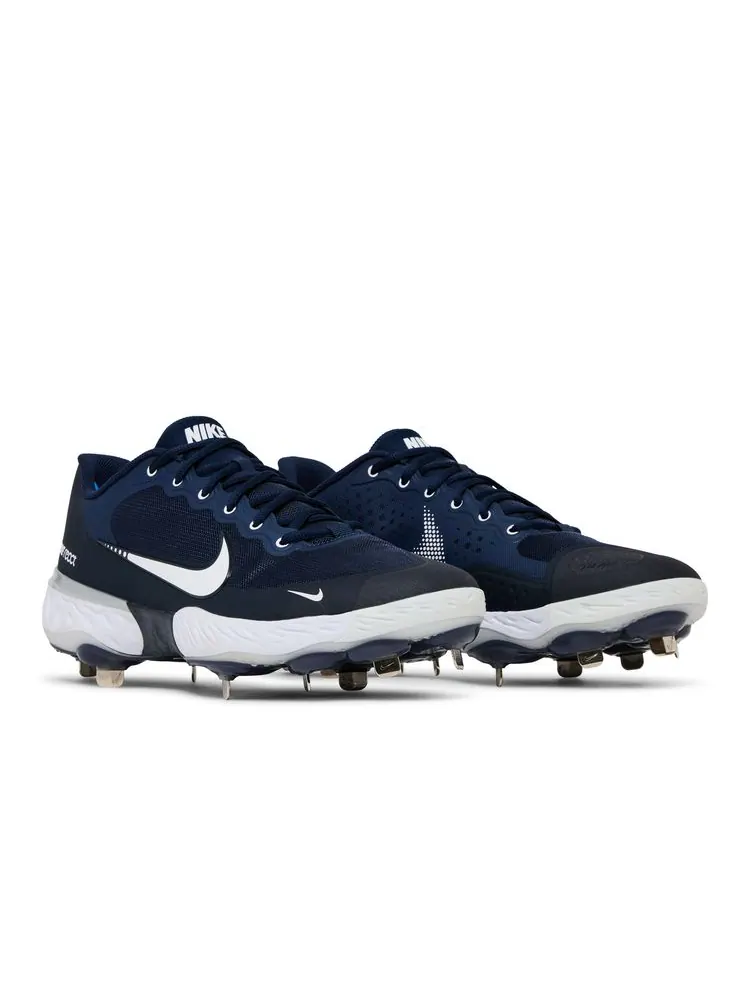 Кроссовки Alpha Huarache Elite 3 Low 'College Navy' — изображение 8 из 8, темно-синий