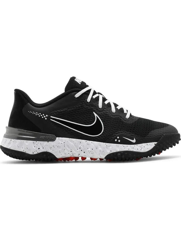 Кроссовки Nike Alpha Huarache Elite 3 Turf 'Black White' — изображение 1 из 8, черный