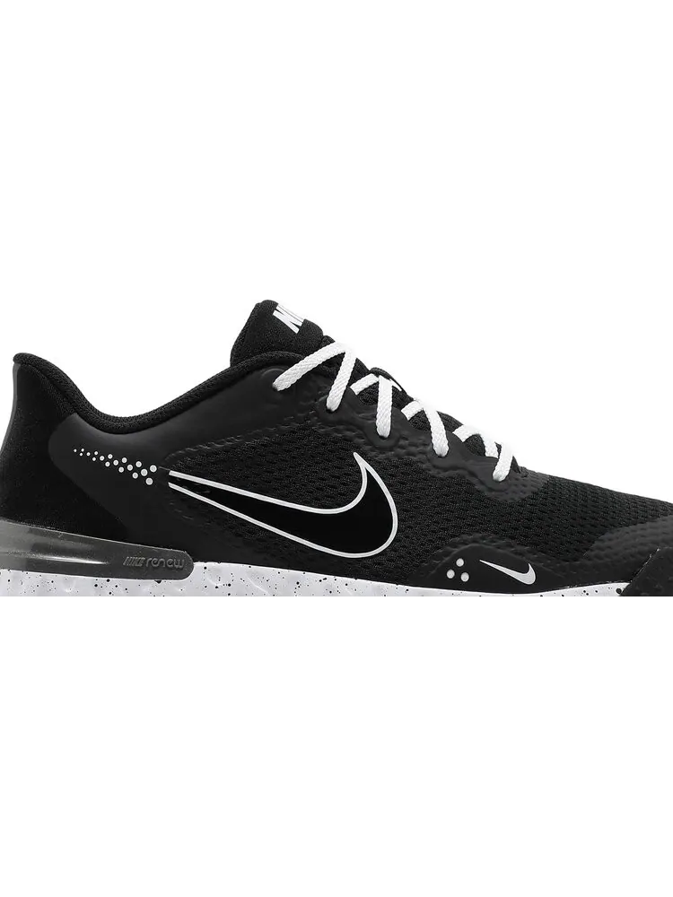 Кроссовки Nike Alpha Huarache Elite 3 Turf 'Black White' — изображение 2 из 8, черный