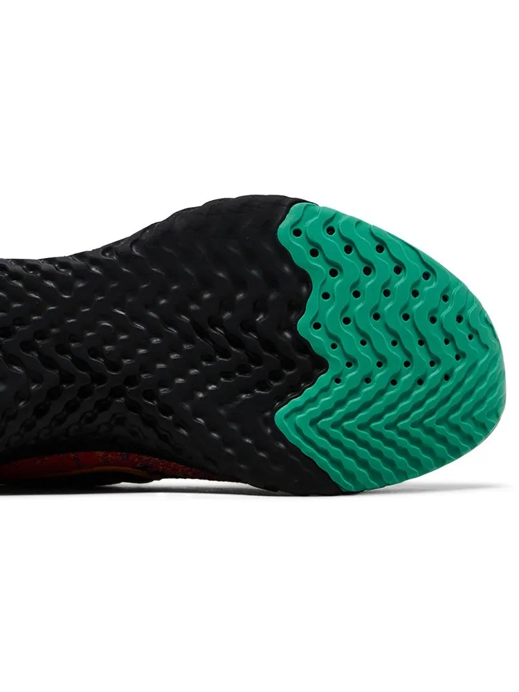 Кроссовки Nike Wmns Epic React Flyknit 2 'Black Ember Glow' — изображение 5 из 8, мульти