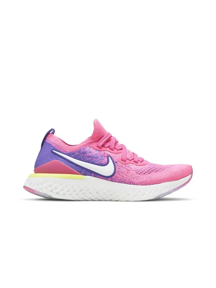 Кроссовки Nike Wmns Epic React Flyknit 2 'Laser Fuchsia Pulse' — изображение 1 из 4, розовый