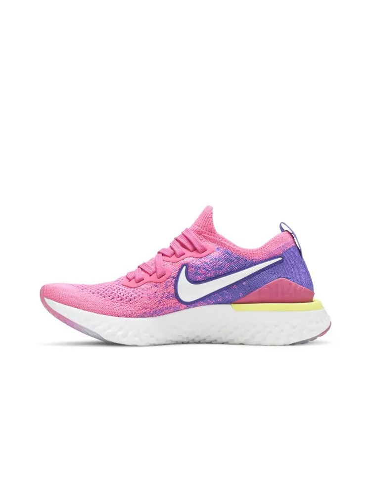 Кроссовки Nike Wmns Epic React Flyknit 2 'Laser Fuchsia Pulse' — изображение 3 из 4, розовый