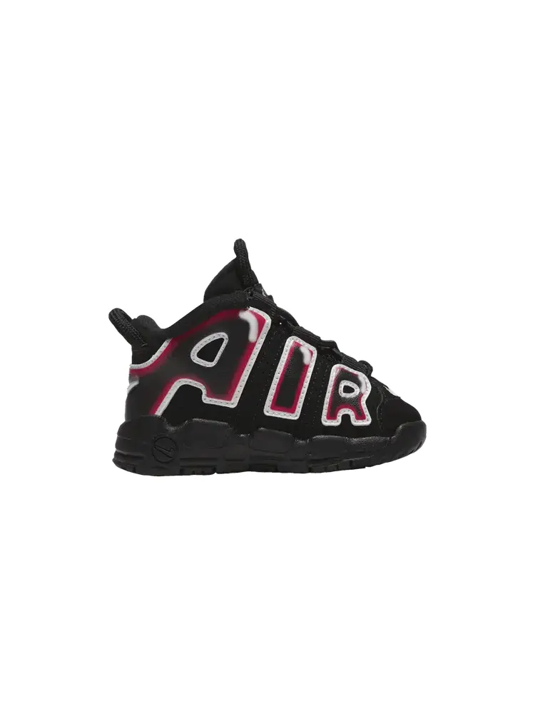 Кроссовки Nike Air More Uptempo TD 'Laser Crimson' — изображение 1 из 1, черный/белый