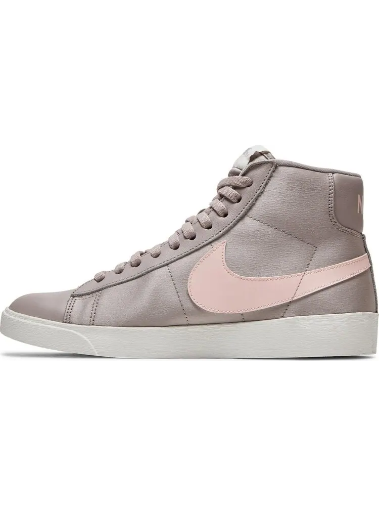 Кроссовки Nike Wmns Blazer Mid Premium 'Pumice Echo Pink' — изображение 3 из 8, серый