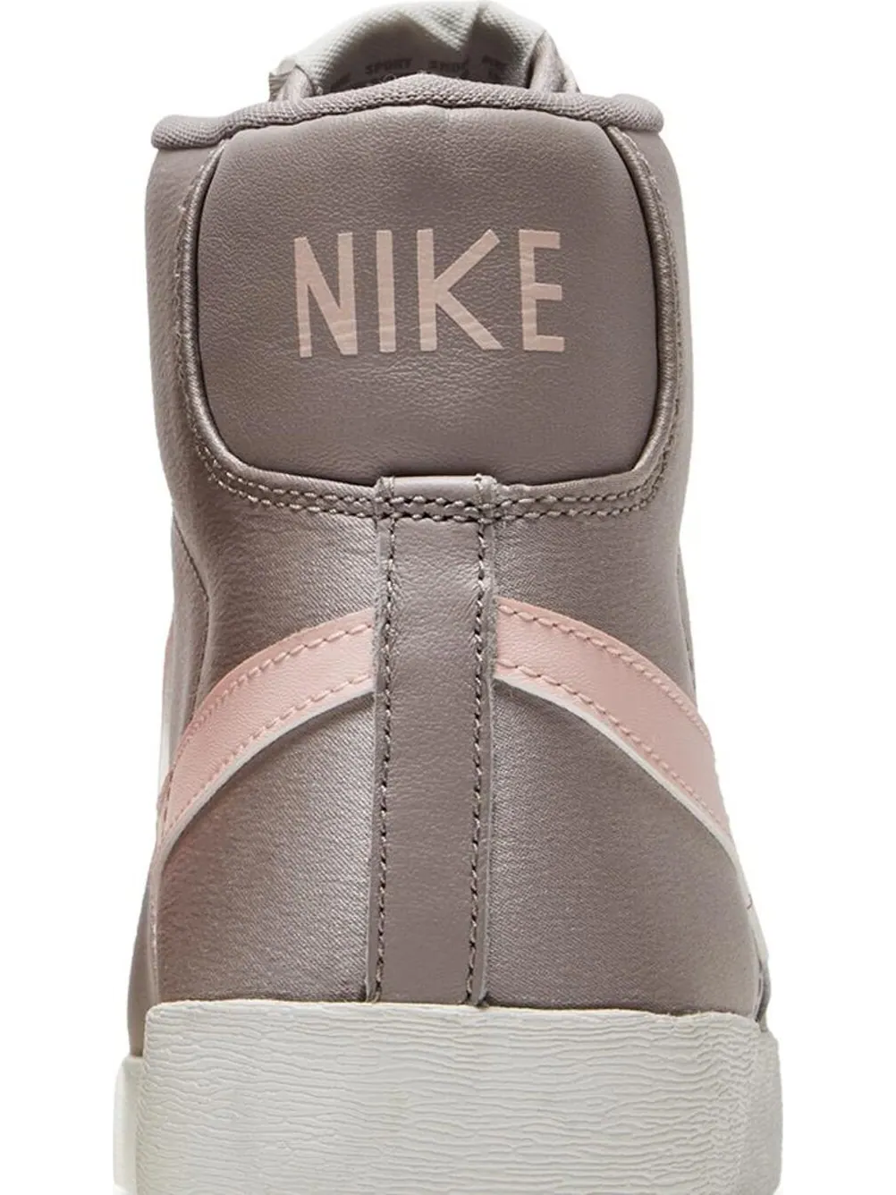 Кроссовки Nike Wmns Blazer Mid Premium 'Pumice Echo Pink' — изображение 7 из 8, серый