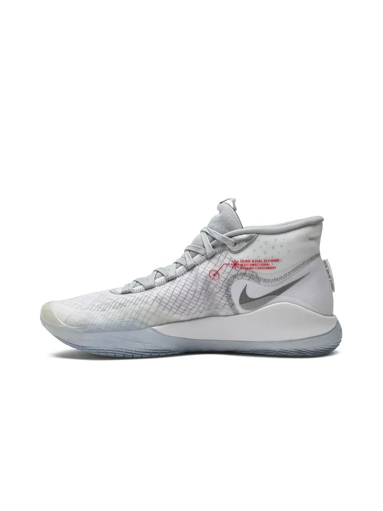 Кроссовки Nike Zoom KD 12 'Wolf Grey' — изображение 3 из 4, белый