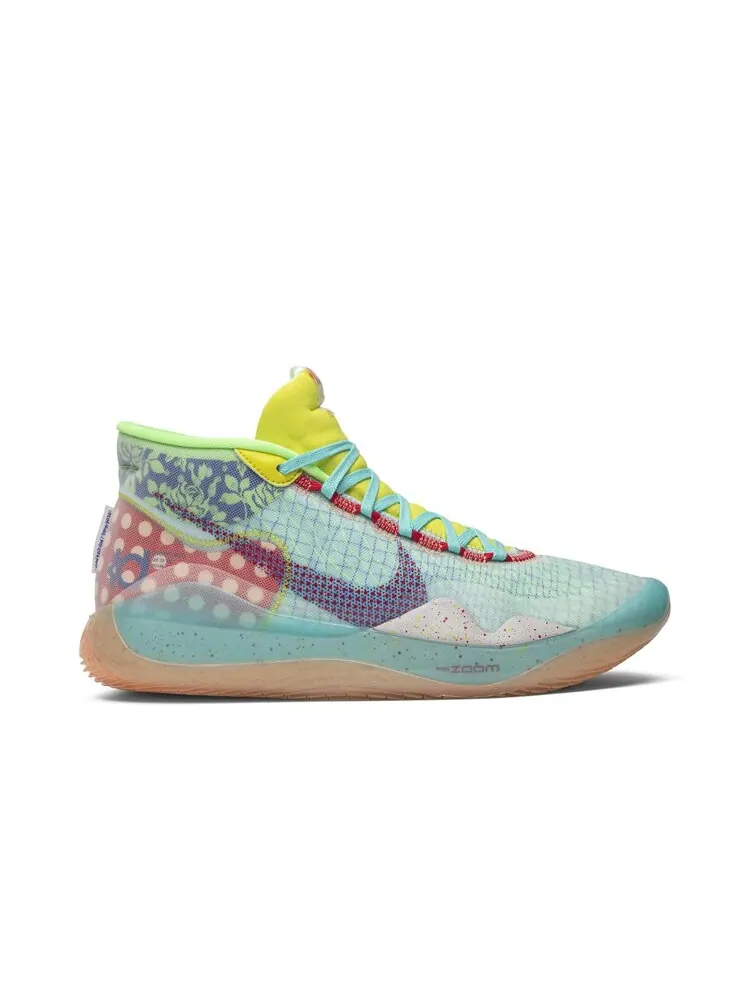 Кроссовки Nike Zoom KD 12 'EYBL Peach Jam' — изображение 1 из 4, мульти