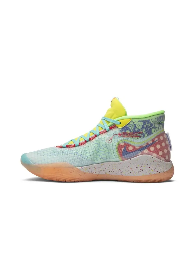 Кроссовки Nike Zoom KD 12 'EYBL Peach Jam' — изображение 3 из 4, мульти