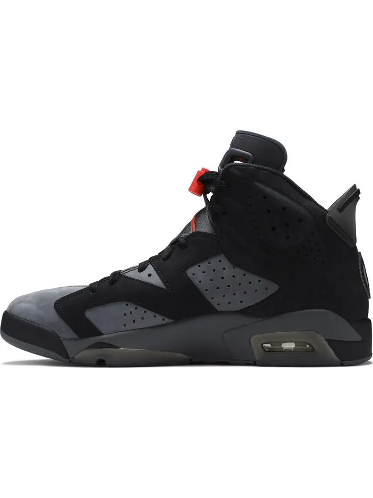 Кроссовки Paris Saint-Germain x Air Jordan 6 Retro Iron Grey — изображение 3 из 8, серый
