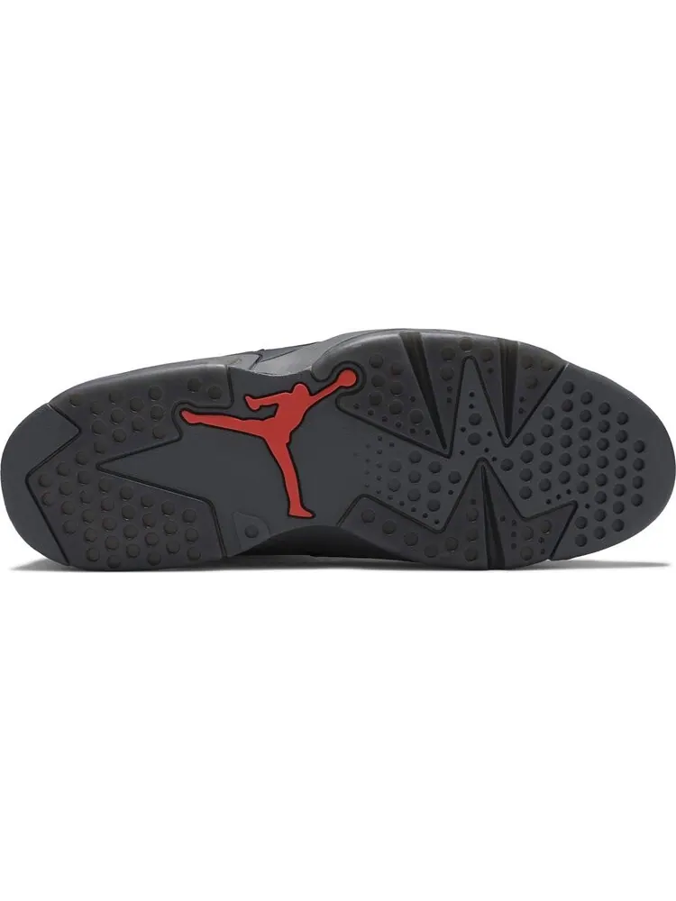 Кроссовки Paris Saint-Germain x Air Jordan 6 Retro Iron Grey — изображение 4 из 8, серый