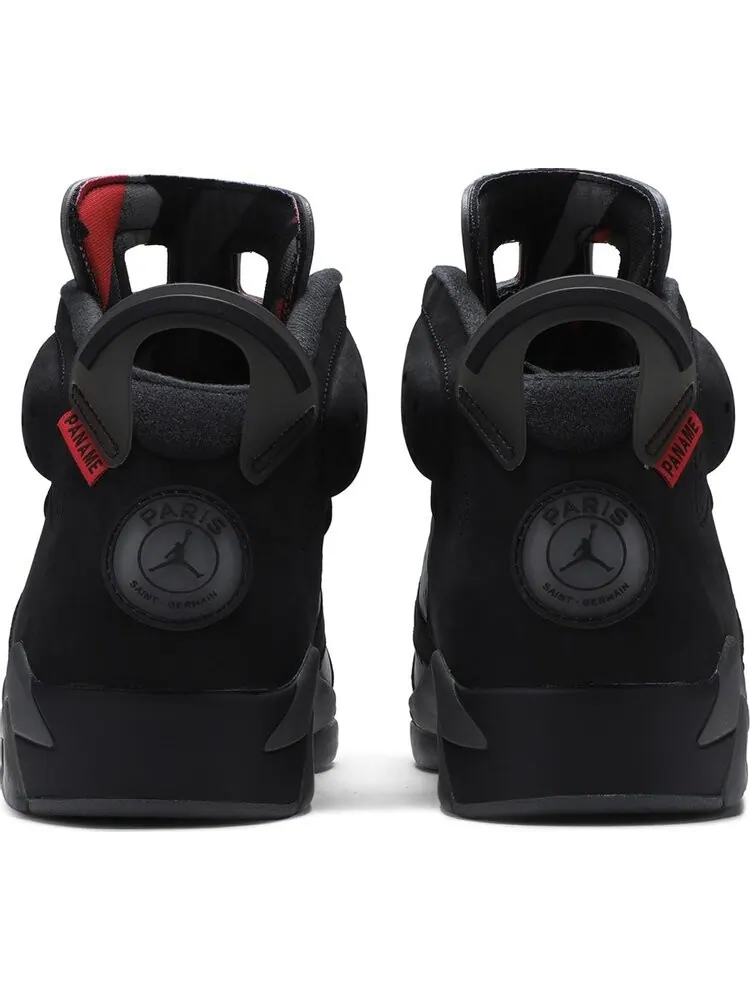 Кроссовки Paris Saint-Germain x Air Jordan 6 Retro Iron Grey — изображение 6 из 8, серый