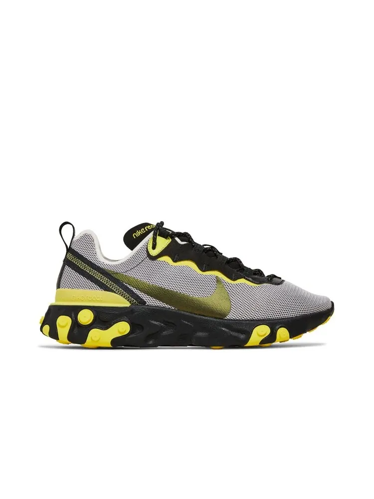 Кроссовки Nike React Element 55 'Dynamic Yellow' — изображение 1 из 4, желтый