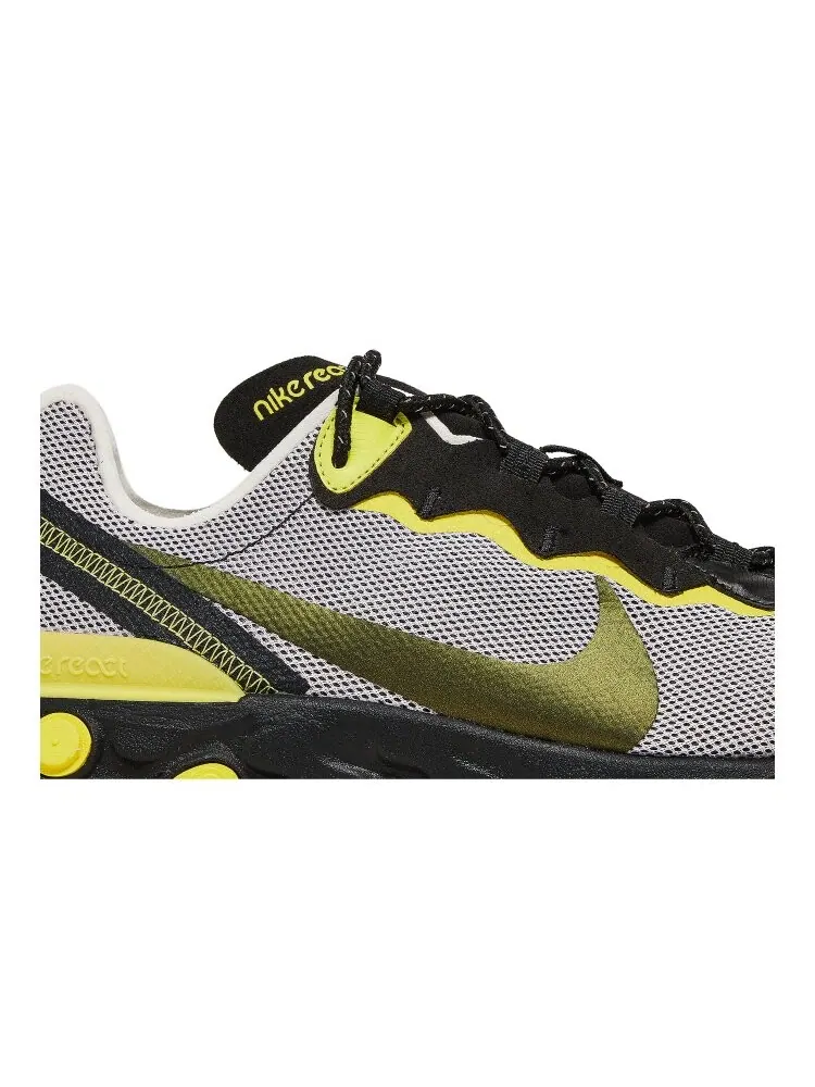 Кроссовки Nike React Element 55 'Dynamic Yellow' — изображение 2 из 4, желтый