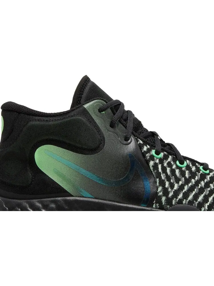 Кроссовки Nike KD Trey 5 VIII 'Black Illusion Green' — изображение 2 из 8, черный