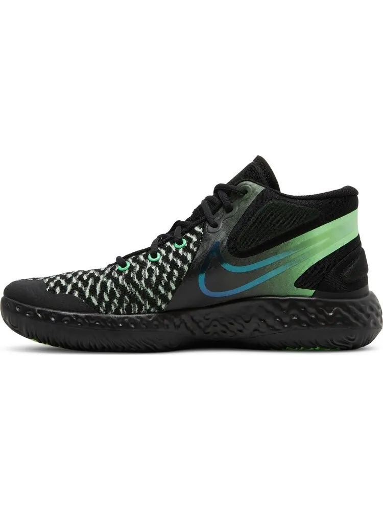 Кроссовки Nike KD Trey 5 VIII 'Black Illusion Green' — изображение 3 из 8, черный