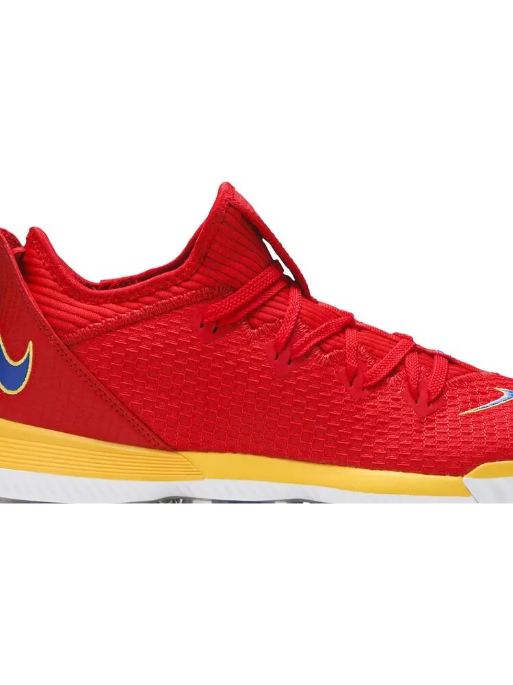 Кроссовки Nike LeBron 16 Low 'SuperBron' — изображение 2 из 8, красный
