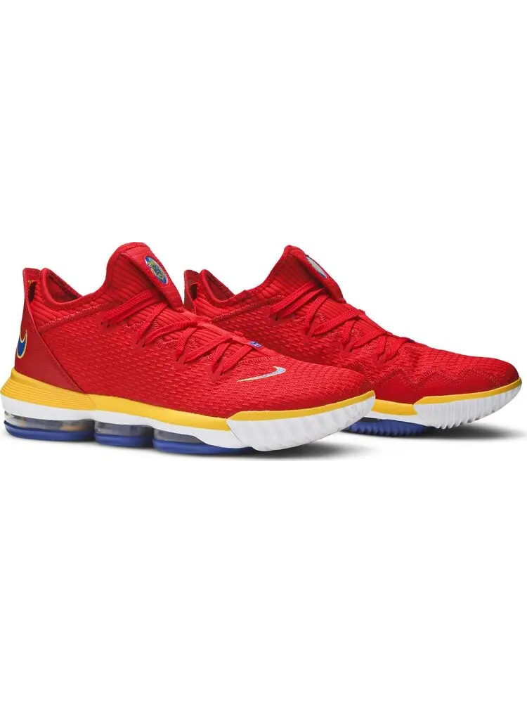 Кроссовки Nike LeBron 16 Low 'SuperBron' — изображение 8 из 8, красный