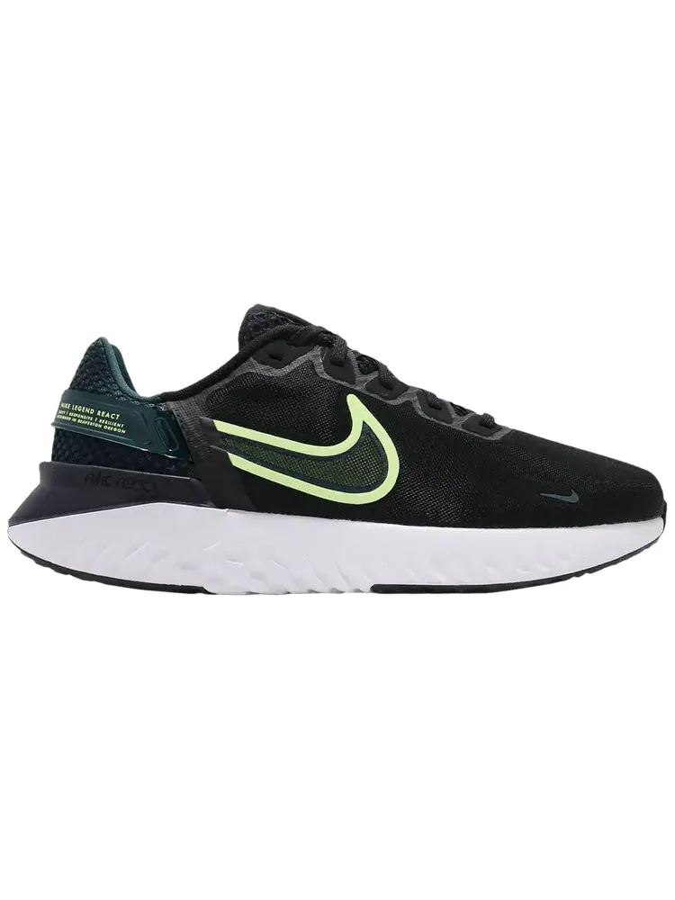 Кроссовки Nike Legend React 3 'Lime Glow' — изображение 1 из 1, черный
