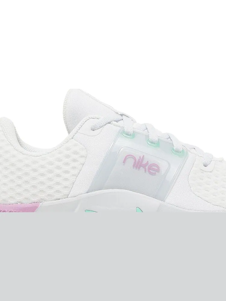 Кроссовки Nike Wmns Renew In-Season TR 10 'White Violet Shock' — изображение 2 из 8, белый