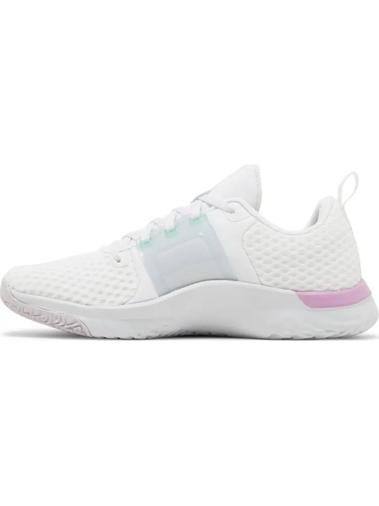 Кроссовки Nike Wmns Renew In-Season TR 10 'White Violet Shock' — изображение 3 из 8, белый