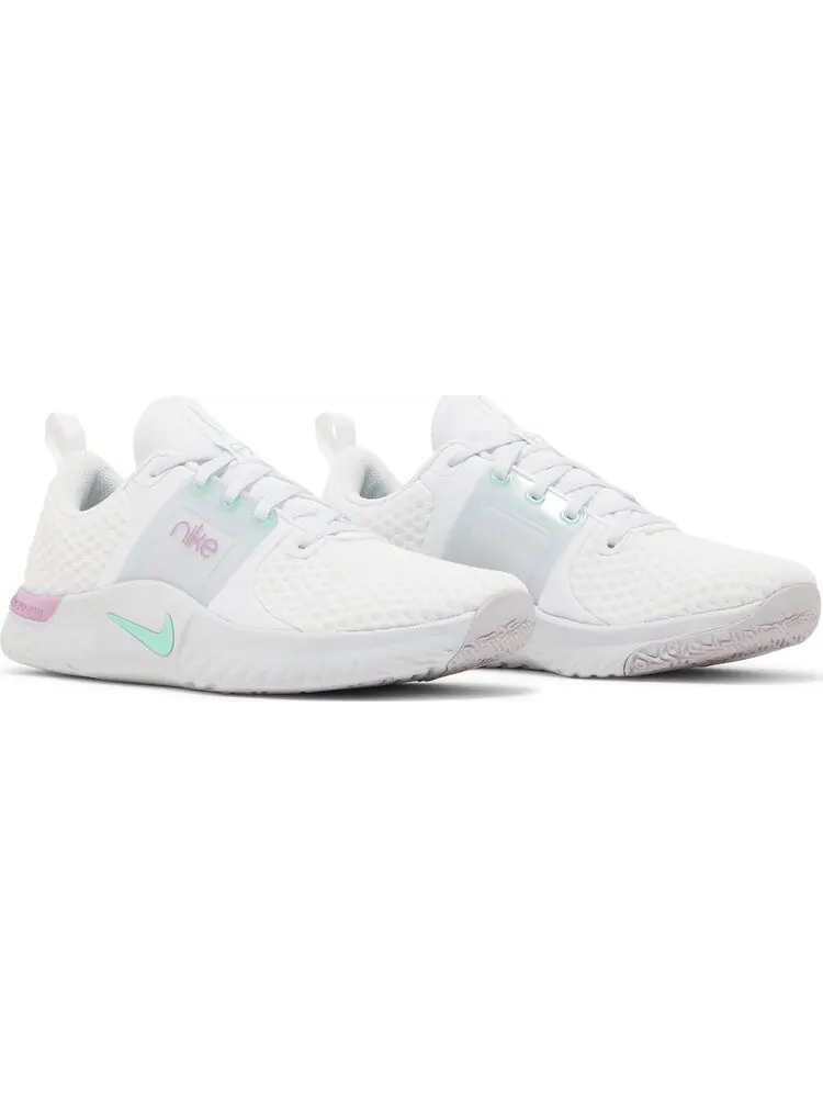Кроссовки Nike Wmns Renew In-Season TR 10 'White Violet Shock' — изображение 8 из 8, белый
