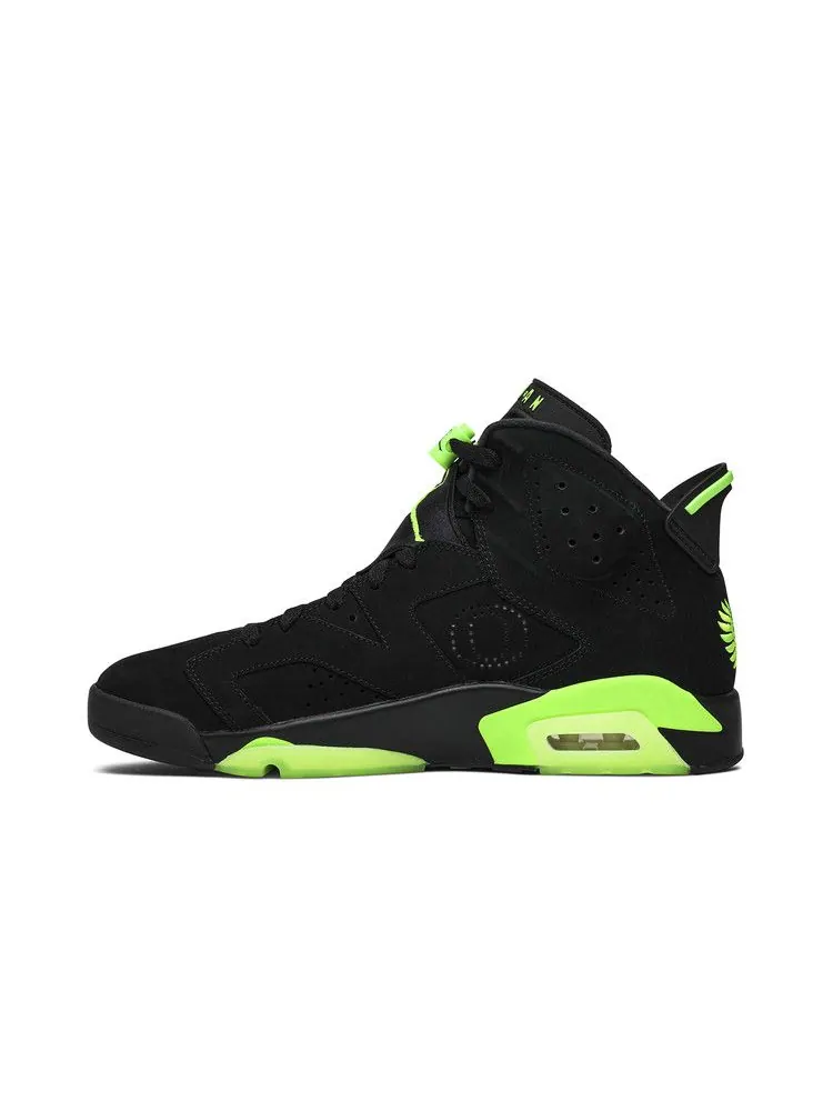 Кроссовки Air Jordan Air Jordan 6 Retro 'Oregon Ducks' PE — изображение 4 из 9, черный/зеленый