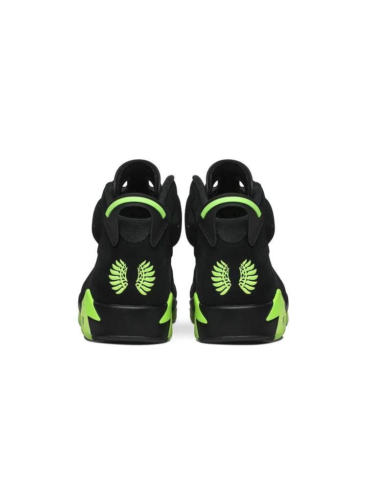 Кроссовки Air Jordan Air Jordan 6 Retro 'Oregon Ducks' PE — изображение 7 из 9, черный/зеленый
