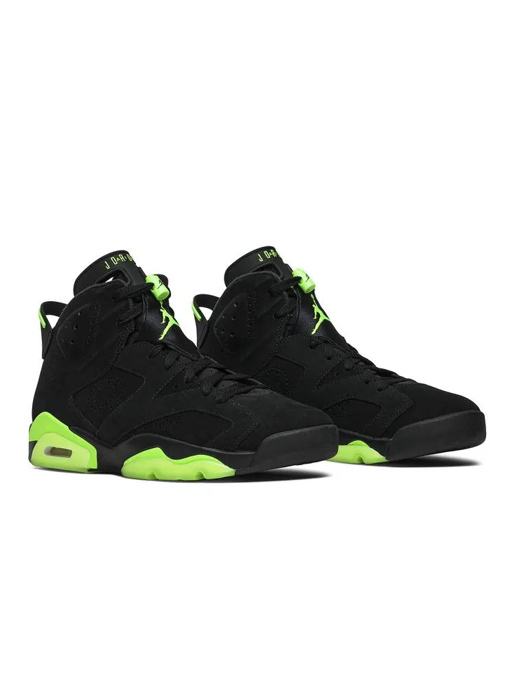 Кроссовки Air Jordan Air Jordan 6 Retro 'Oregon Ducks' PE — изображение 9 из 9, черный/зеленый