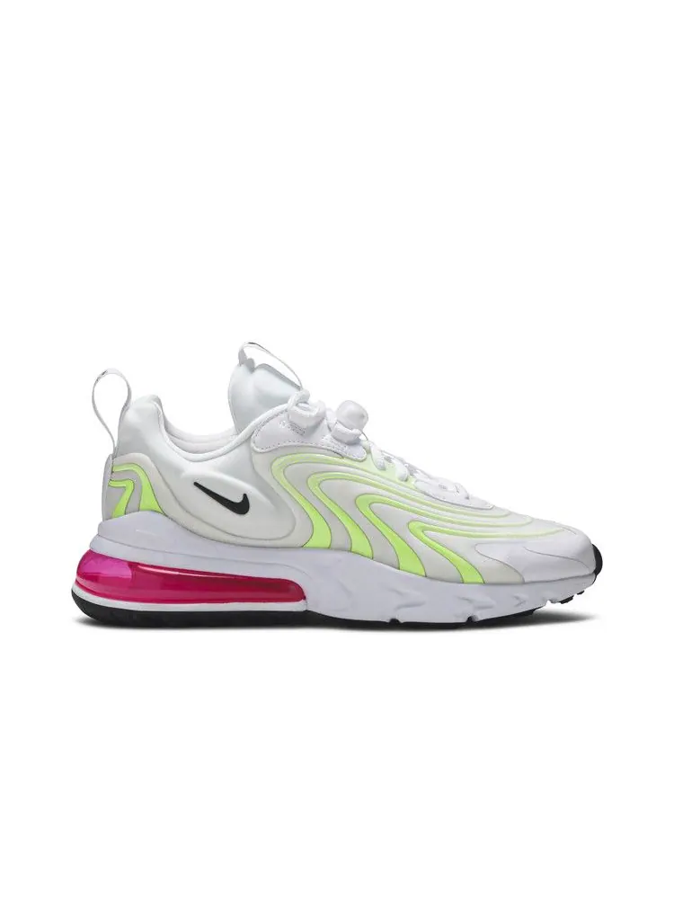 Кроссовки Nike Wmns Air Max 270 React ENG 'Watermelon' — изображение 2 из 9, белый//розовый
