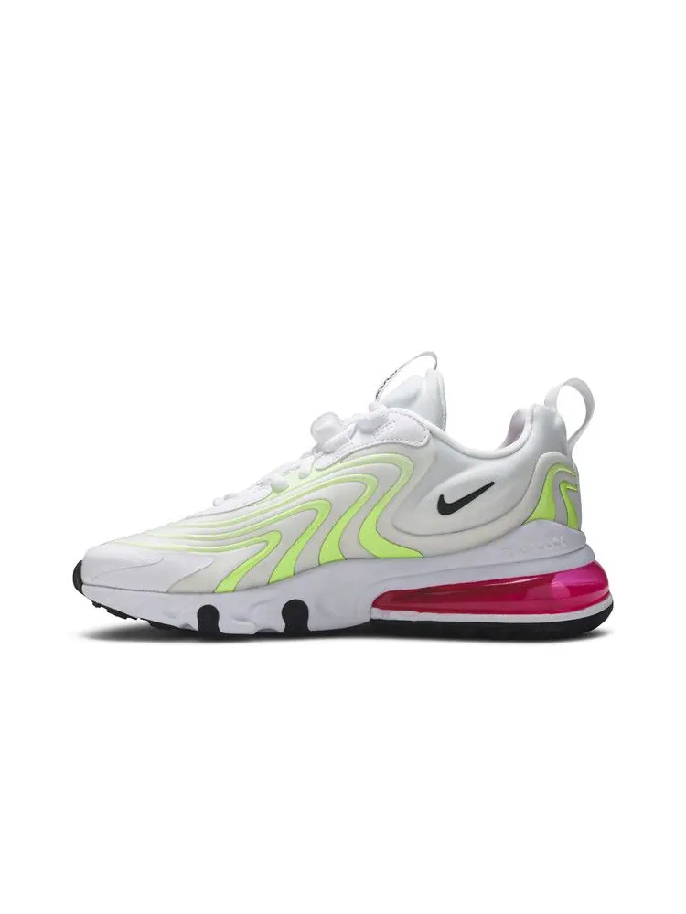 Кроссовки Nike Wmns Air Max 270 React ENG 'Watermelon' — изображение 4 из 9, белый//розовый