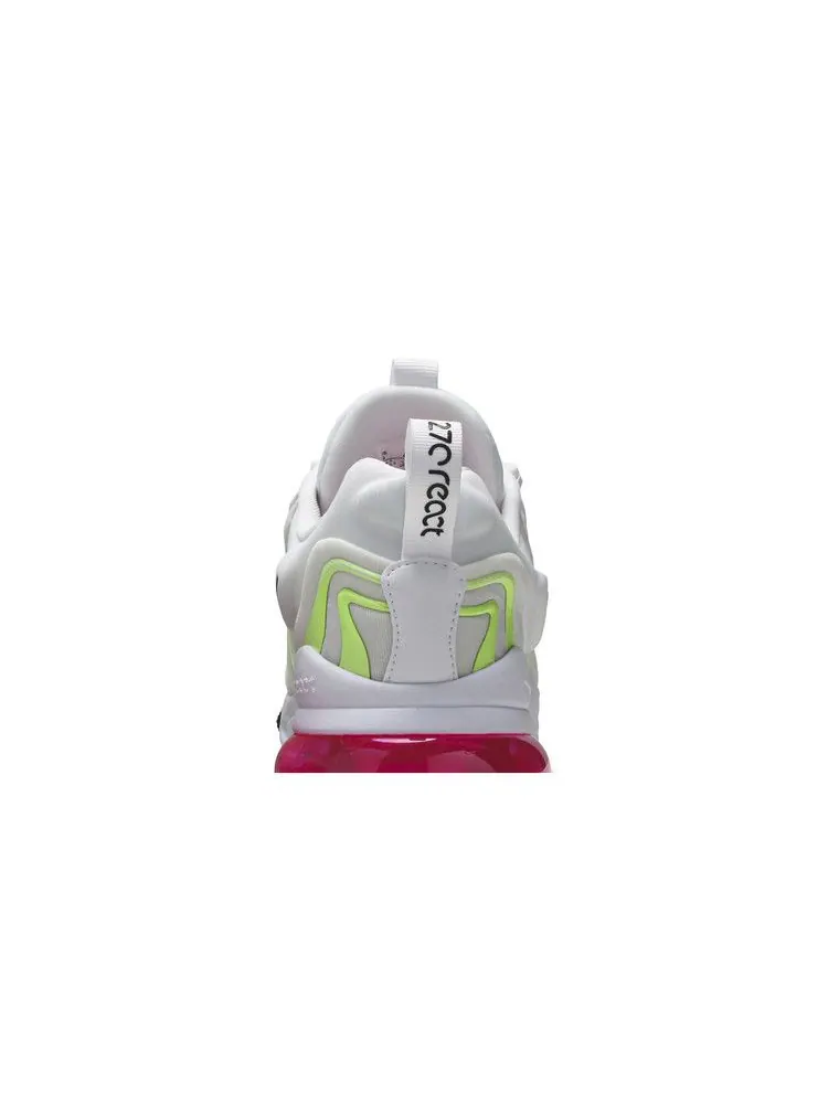 Кроссовки Nike Wmns Air Max 270 React ENG 'Watermelon' — изображение 8 из 9, белый//розовый