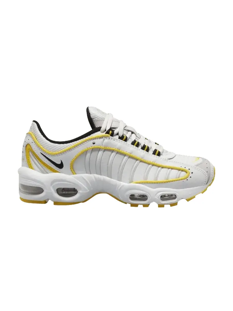 Кроссовки Nike Wmns Air Max Tailwind 4 'Platinum Tint Yellow' — изображение 1 из 1, платиновый/черный/желтый